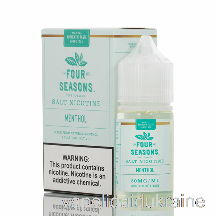 Vape Ukraine Menthol SALT - Four Seasons - 30mL 30mg